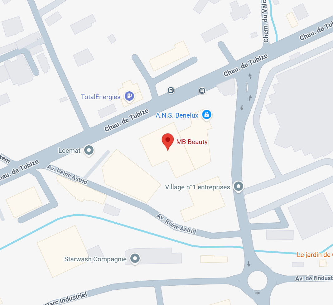 Carte emplacement de MB Beauty